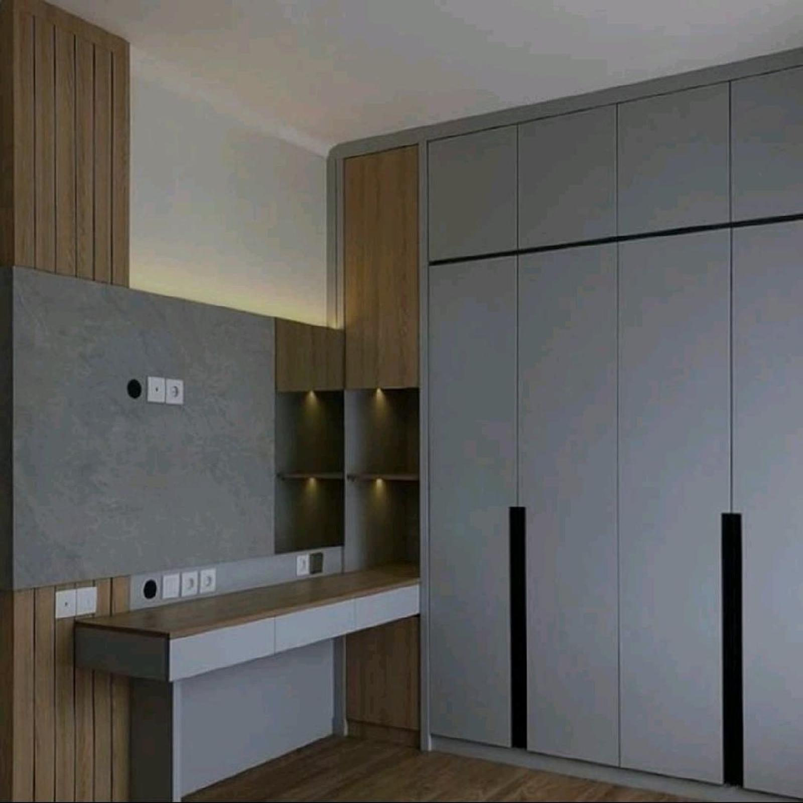 Pengerjaan Furniture Lemari Pakaian Custom